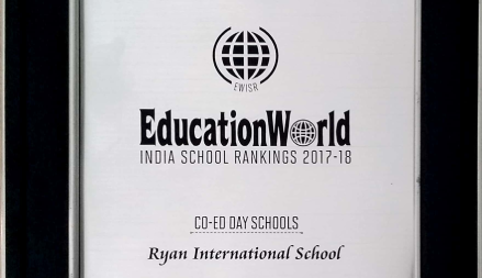 EducationWorld India School Rankings 2017  - Ryan International School, Nashik